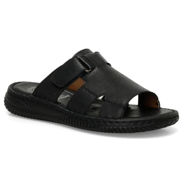 Polaris 107400 4FX Siyah Erkek Comfort Deri Terlik