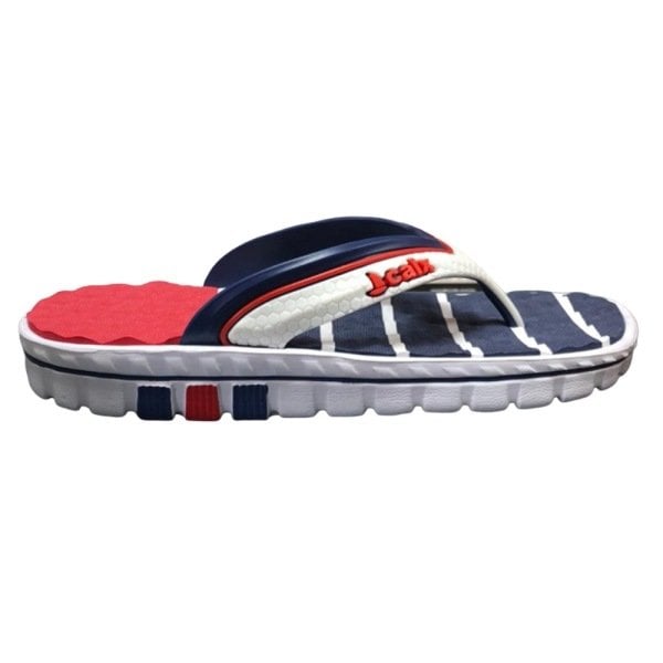 Calx Lacivert Erkek Taban Parmak Arası Havuz/Deniz Terlik