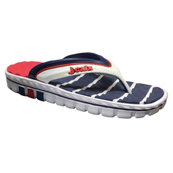 Calx Lacivert Erkek Taban Parmak Arası Havuz/Deniz Terlik