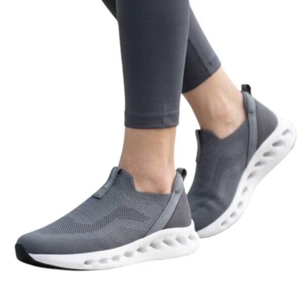 Forelli F250404-G Heidi Füme Kadın Comfort Spor Ayakkabı