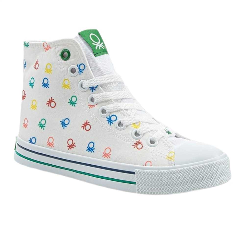 Benetton BN-30185 Beyaz Kadın Spor Ayakkabı