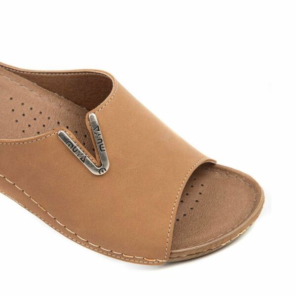 Muya 31125 Nest Bej Kadın Anatomik Terlik