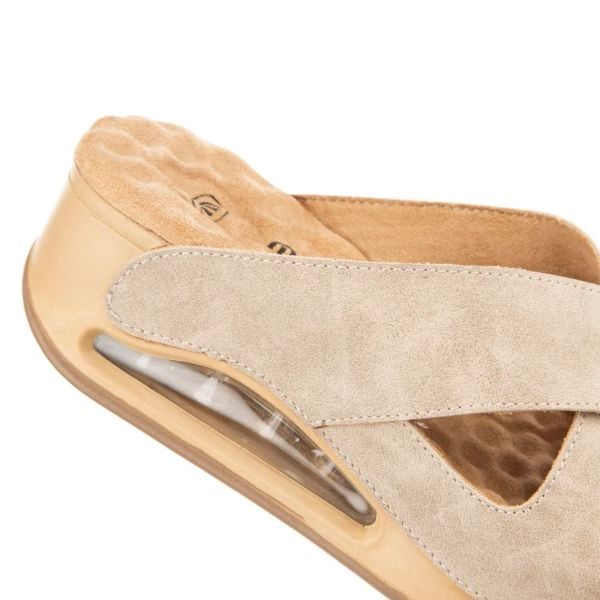 Muya 31210 Penelope Full Krem Kadın Air Taban Terlik