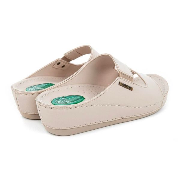 Muya 31136 Panna Full Krem Kadın Anatomik Terlik