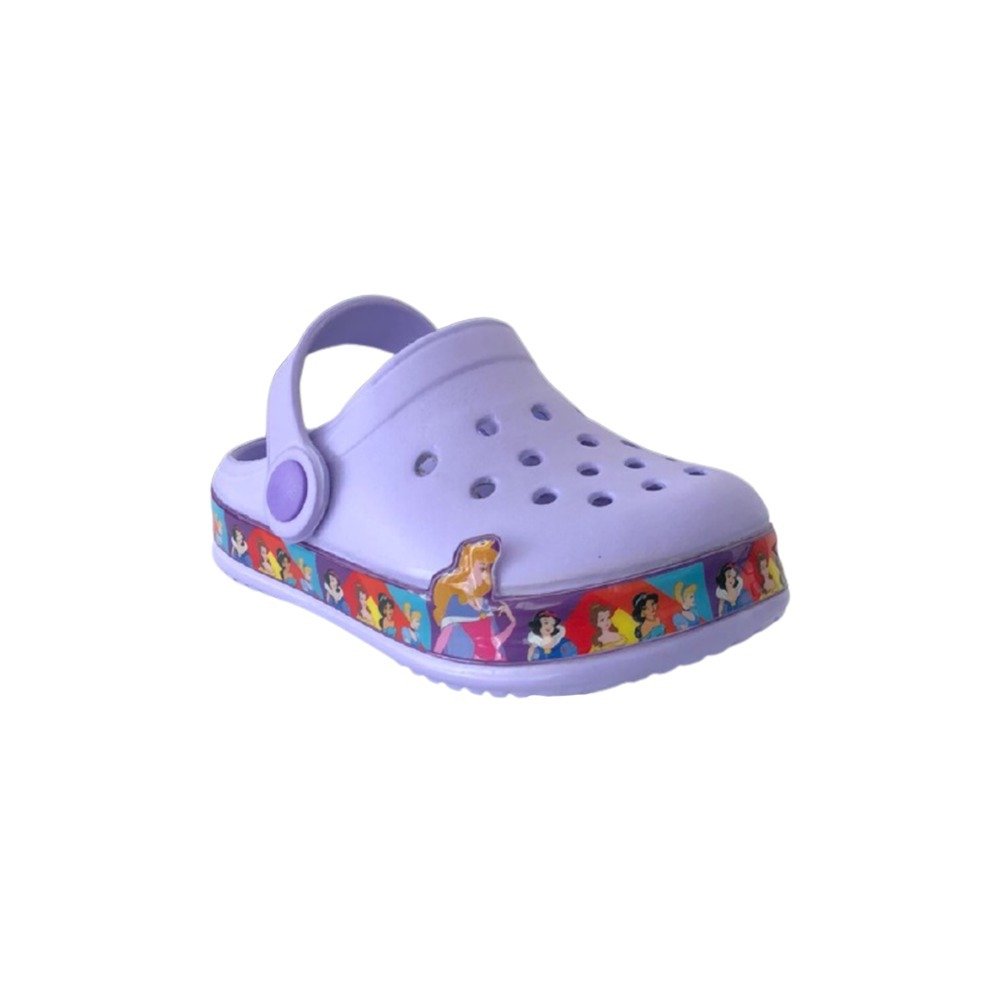 Lila Prenses Çocuk Havuz/Deniz Terlik Sandalet