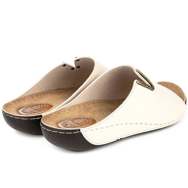 Muya 32252 Dion Bej Kadın Anatomik Terlik