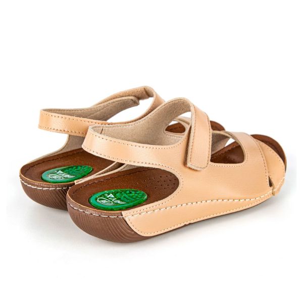 Muya 31123 Capella Bej Kadın Anatomik Topuk Dikeni Sandalet