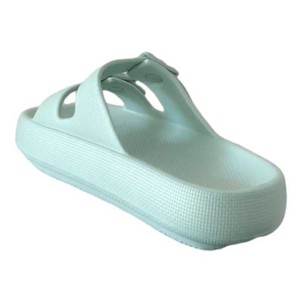 Akınal Bella E282 Mint Kadın Tokalı Plaj Terlik
