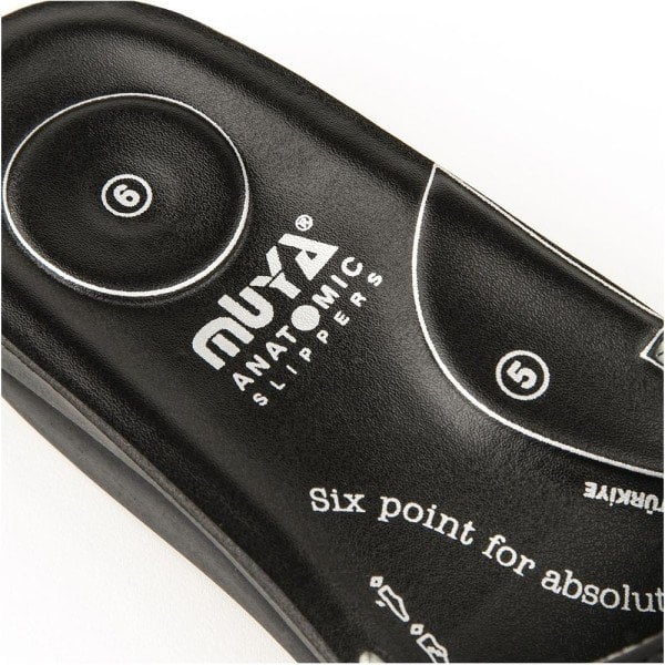 Muya 31000 Candy Siyah Kadın Anatomik Terlik