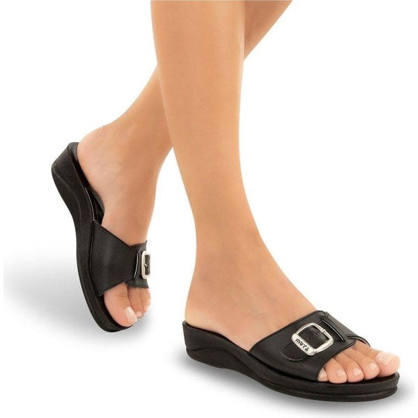 Muya 31000 Candy Siyah Kadın Anatomik Terlik