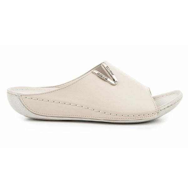 Muya 31125 Nest Krem Kadın Anatomik Terlik