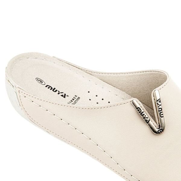 Muya 31125 Nest Krem Kadın Anatomik Terlik