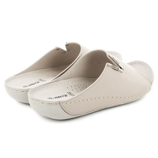 Muya 31125 Nest Krem Kadın Anatomik Terlik