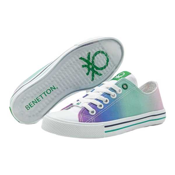 Benetton BN-30178 Mor Kadın Spor Ayakkabı