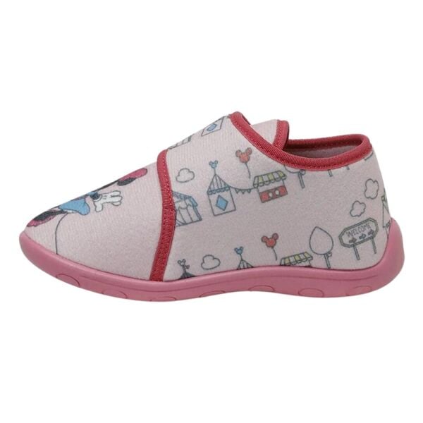 Mickey Mouse Dali 3PR Pembe Çocuk Kreş/Anaokulu Panduf