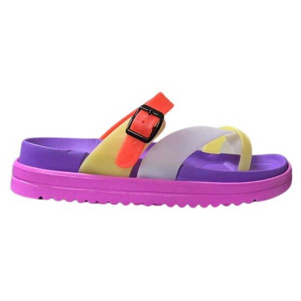 Calx Z.310 Mor Kadın Parmak Arası Terlik