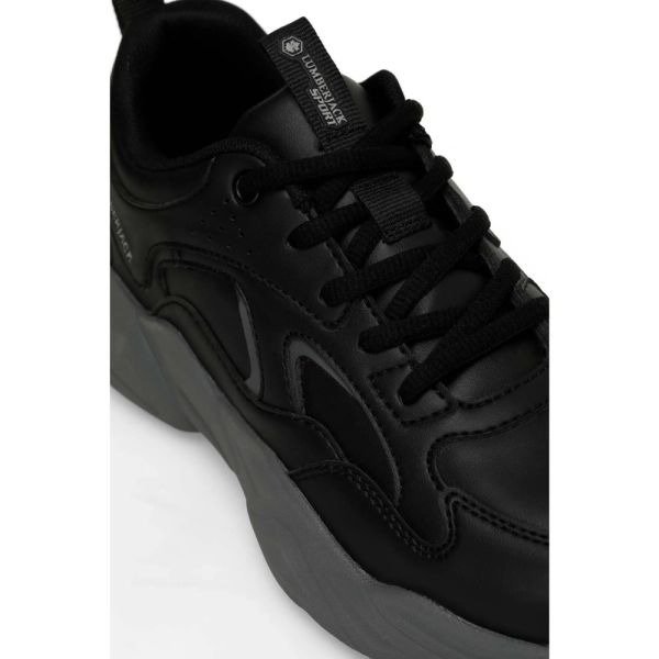 Lumberjack Dakota PU 4PR Siyah Kadın Spor Ayakkabı