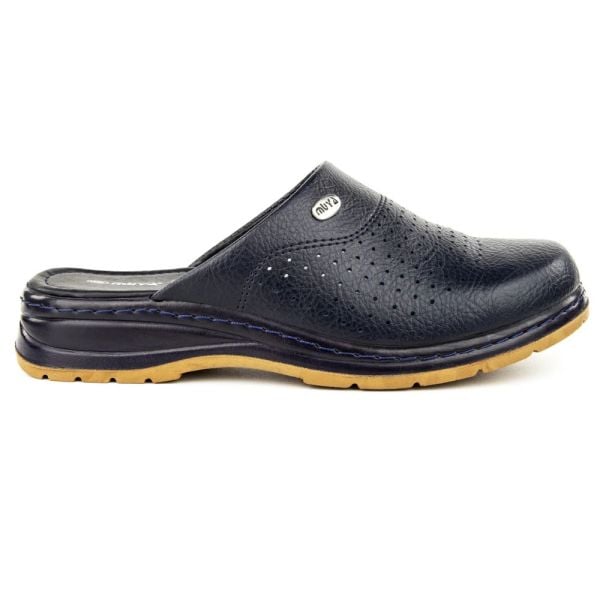 Muya 31020 Lacivert Kadın Ortopedik Sabo Terlik