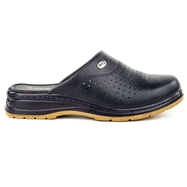 Muya 31020 Lacivert Kadın Ortopedik Sabo Terlik