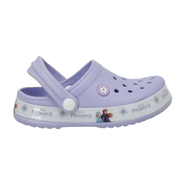 Frozen Bradin 3FX Lila Çocuk Terlik Sandalet