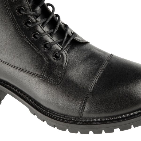 Muya 322109 Alpina 6 Nokta Siyah Kadın Comfort Deri Bot