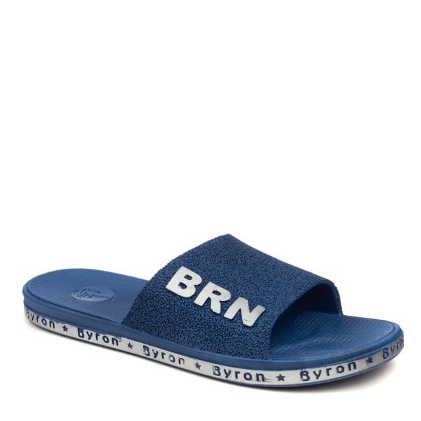 Defa 1797 Lacivert Erkek KAYDIRMAZ Havuz/Deniz Terlik