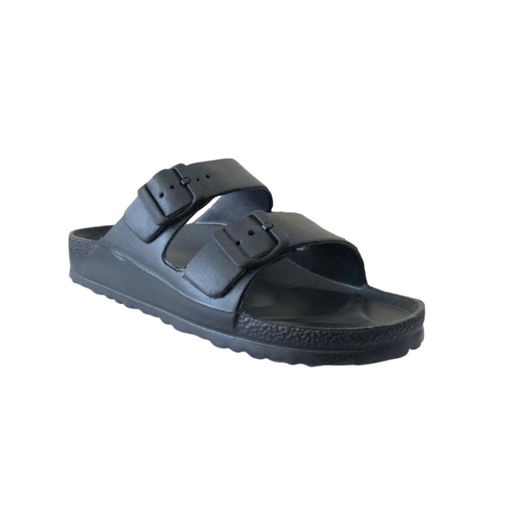 Esem 212 Siyah Erkek Tokalı Havuz/Deniz Terlik