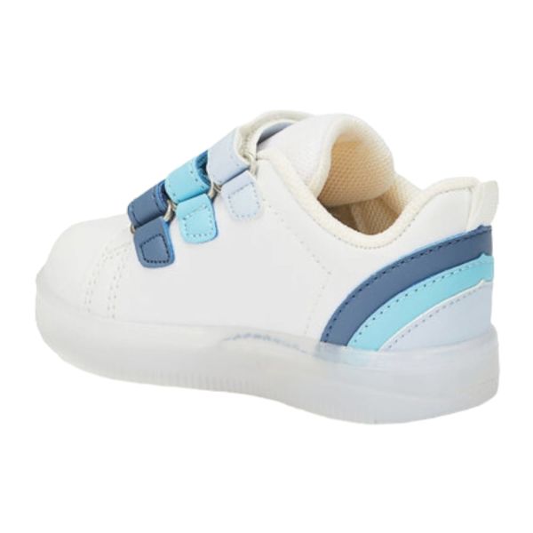 Vicco Sun 220.P21y.212 Beyaz-Mavi Çocuk Işıklı Spor Ayakkabı