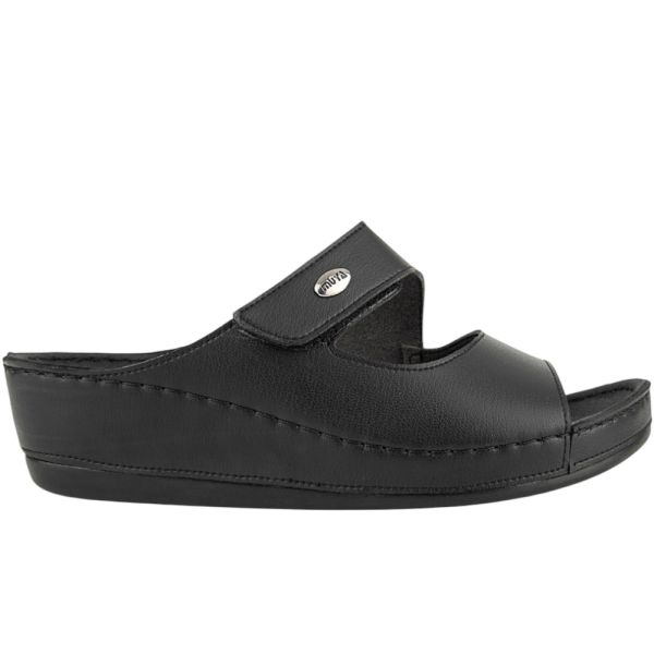 Muya 35208 Anyar Siyah Kadın Anatomik Terlik