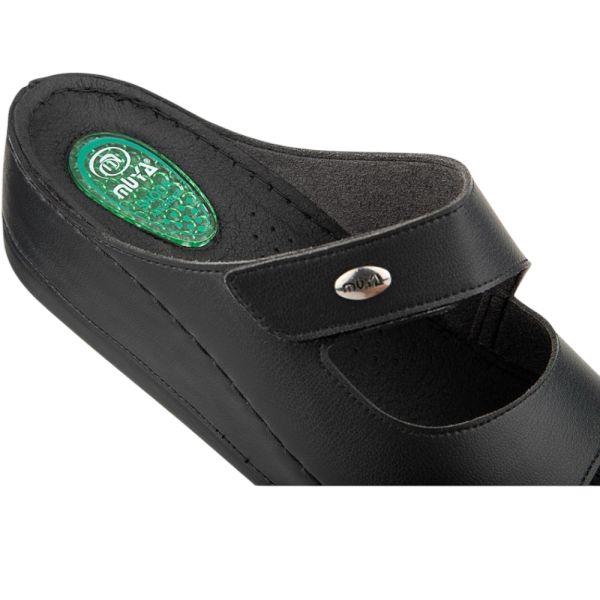 Muya 35208 Anyar Siyah Kadın Anatomik Terlik