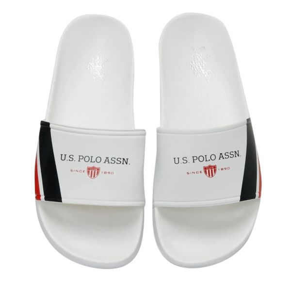 U.S Polo Assn Willy 5FX Beyaz Erkek Plaj Terlik