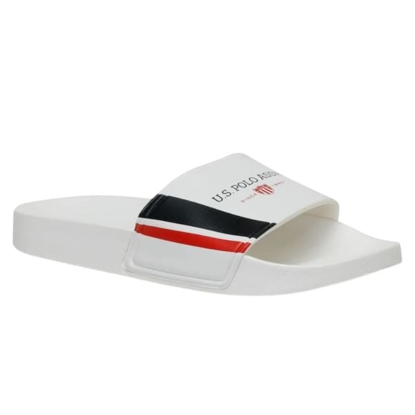 U.S Polo Assn Willy 5FX Beyaz Erkek Plaj Terlik