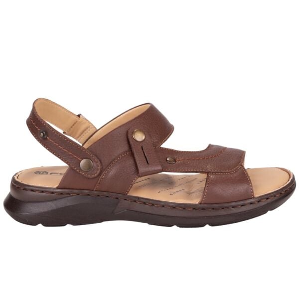 Forelli 40507-G Ural Taba Erkek Deri Günlük Sandalet