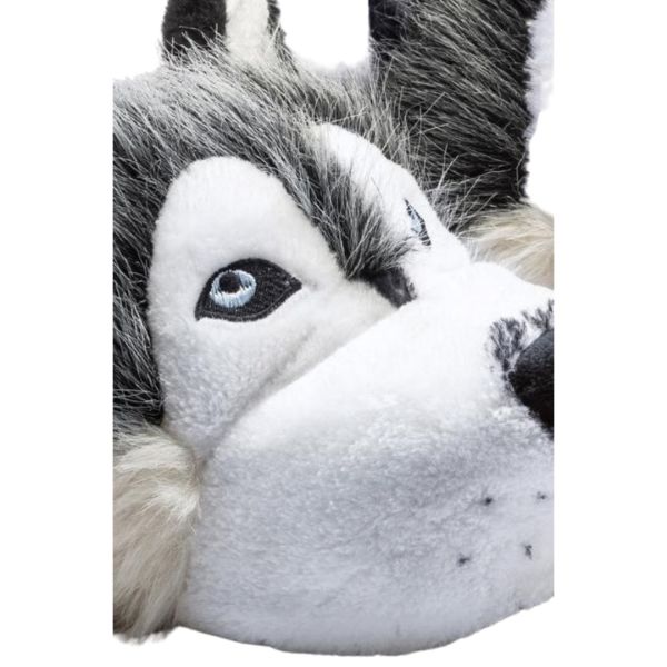 Twigy CC0530 Tw Husky Gri Hayvan Figürlü Erkek Panduf