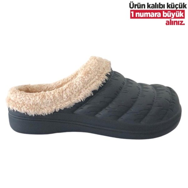 Akınal Bella E188 Siyah Kadın Hastane Sabo Terlik