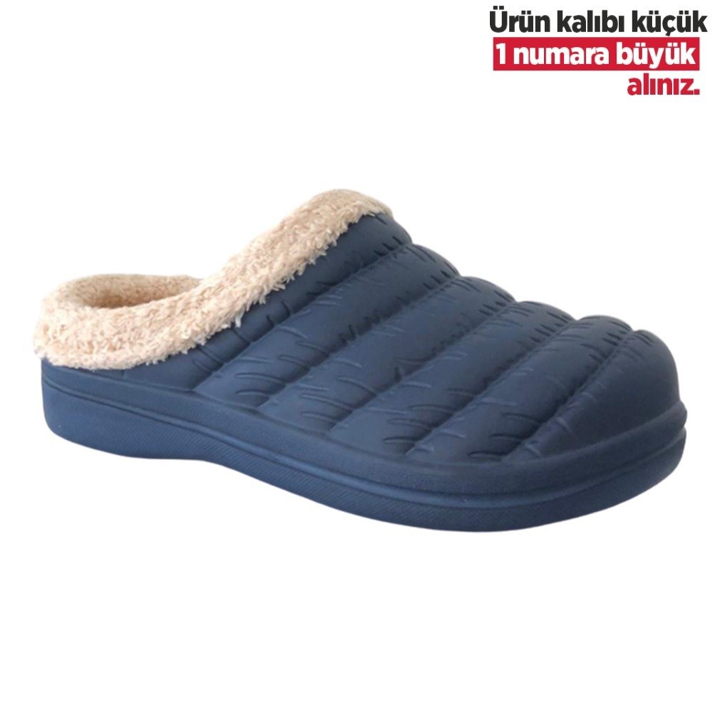 Akınal Bella E188 Lacivert Kadın Hastane Sabo Terlik