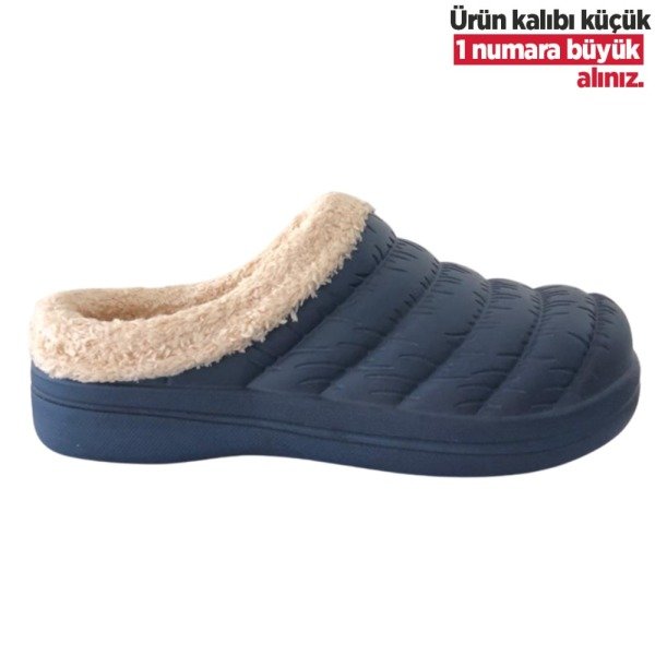 Akınal Bella E188 Lacivert Kadın Hastane Sabo Terlik