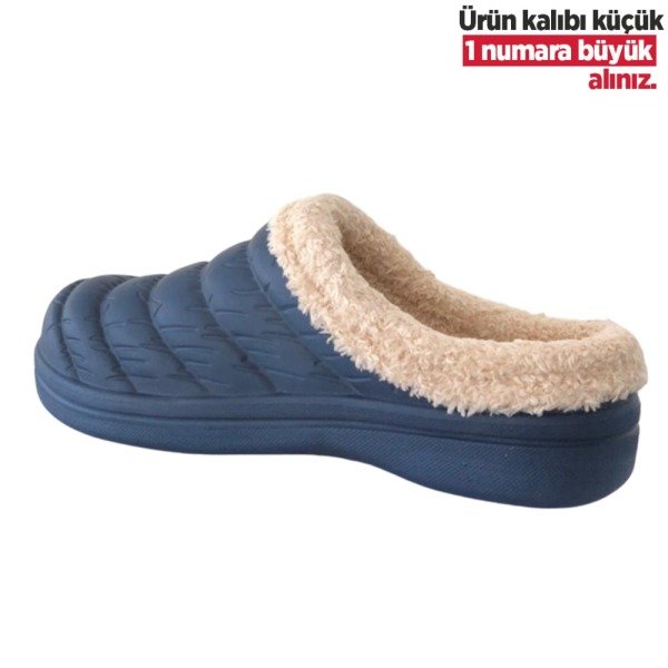 Akınal Bella E188 Lacivert Kadın Hastane Sabo Terlik