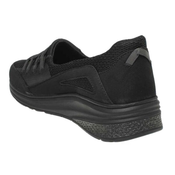 Forelli 30114-G Star Siyah Kadın Comfort Spor Ayakkabı