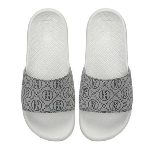 U.S Polo Assn Ony 5FX Beyaz Erkek Plaj Terlik