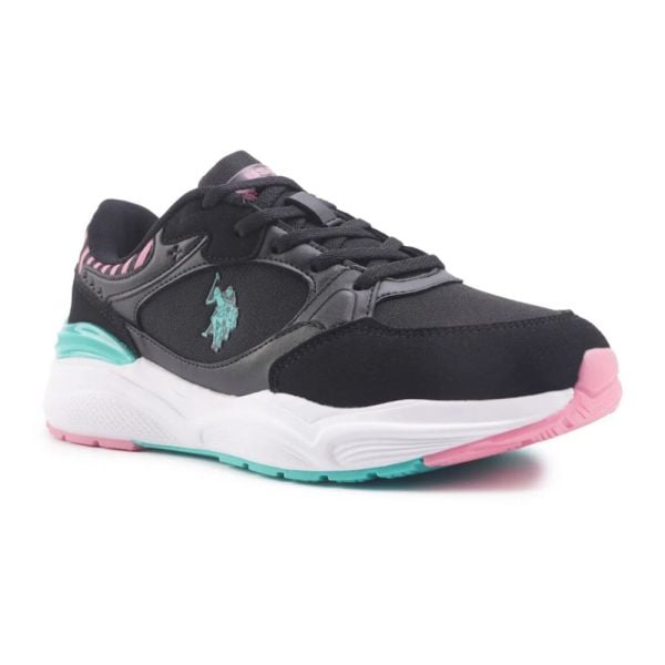U.S Polo Assn Blossom 4FX Siyah Kadın Spor Ayakkabı