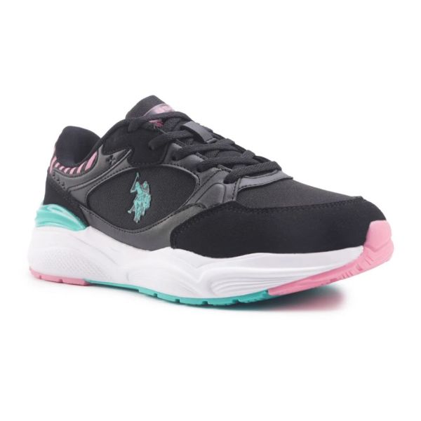 U.S Polo Assn Blossom 4FX Siyah Kadın Spor Ayakkabı