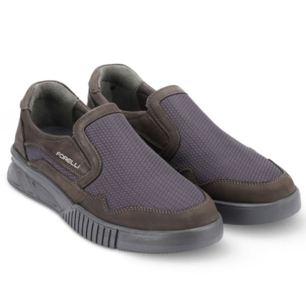 Forelli 44110-H Tigre Füme Nubuk Erkek Comfort Ayakkabı