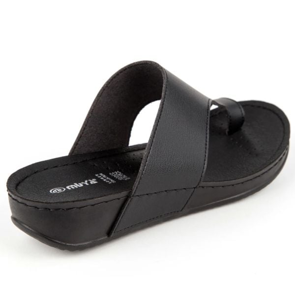 Muya 31163 Ara Siyah Kadın Parmak Arası Terlik