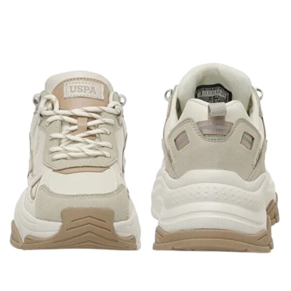 U.S Polo Assn Kalista 6FX Bej Kadın Spor Ayakkabı