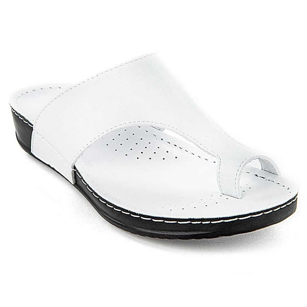 Muya 31163 Ara Beyaz Kadın Parmak Arası Terlik