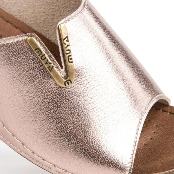 Muya 31125 Nest Platin Kadın Anatomik Terlik