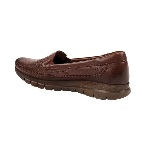 Forelli 29413 Eterna-G Taba Kadın Comfort Deri Ayakkabı