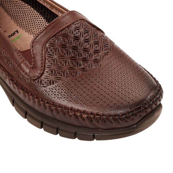 Forelli 29413 Eterna-G Taba Kadın Comfort Deri Ayakkabı