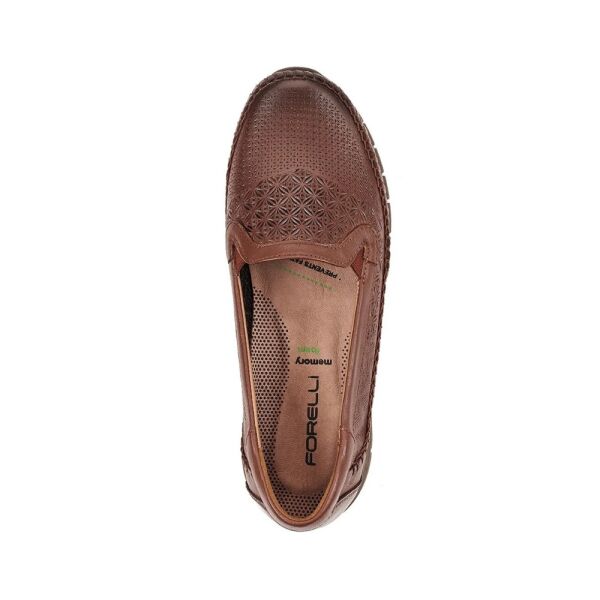Forelli 29413 Eterna-G Taba Kadın Comfort Deri Ayakkabı